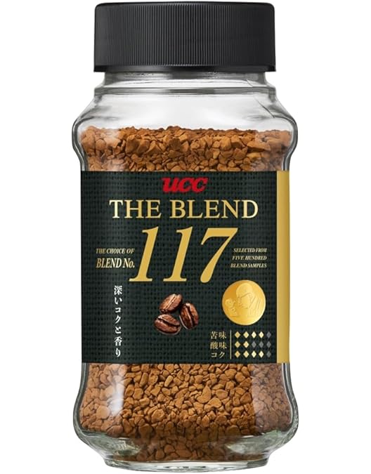 Amazon.co.jp: UCC ザ・ブレンド 117 インスタントコーヒー 瓶 90g×2個